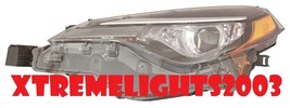 Toyota Corolla 2017 Left Driver W/LED Drl Led Headlight Head Light Front Lamp - £320.48 GBP