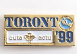 VTG Toronto &#39;99 Cuta Actu Canadian Urban Transit Association Pin Transportation - $16.99