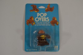 TOMY Pop Overs 1980 Wind Up Toy Back Flip With Banana New On Card - $24.18