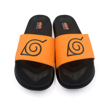 Naruto Leaf Village Symbol Slide Sandals Multi-Color - $29.98