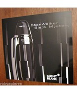 Vendo solo DEPLIANT pubblicità STARWALKER BLACK MYSTERY MONT BLANC montb... - $608.02 MXN