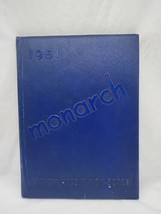 1951 The Monarch Abraham Lincoln High School Hardcover Yearbook - $59.39