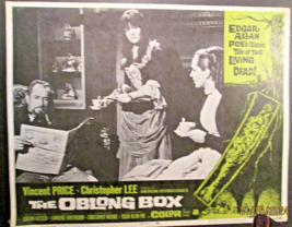 VINCENT PRICE (THE OBLONG BOX) ORIG,1969 MOVIE LOBBY CARD (CLASSIC) - $123.75