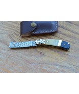 damascus custom made beautiful folding tando knife From The Eagle Collectiongg1 - $29.69