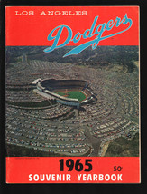 Los Angeles Dodgers Baseball Team-MLB Yearbook 1965-Dodger Stadium-Don Drysda... - £75.17 GBP