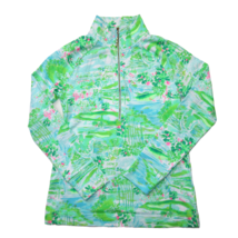 NWT Lilly Pulitzer Skipper Popover in Seasalt Blue Honda Classic Track Jacket XS - £69.66 GBP
