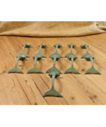 11 Cast Iron Whale Tail Dolphin Hook Coat Hat Closet *PAINT CHIPS* Sea O... - $564.06 MXN