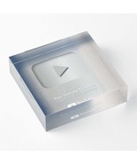 YouTube Award Plaque with the Silver Play Button for your YouTube Channel - $70.00