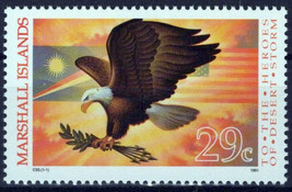 Marshall Islands 399 MNH Eagle Birds Operation Desert Storm ZAYIX 0324-S0136 - £1.19 GBP