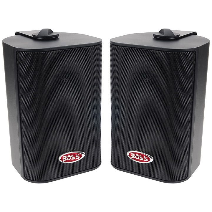 Primary image for Boss Audio Marine 3-Way Box Speakers with 4" Woofer (Black)