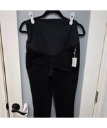 Ingrid &amp; Isabel NWT Full Panel Maternity Pants Black Size 27 Stretch Bel... - $706.80 MXN
