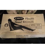 NEW 1926 VINTAGE KING SIZE CASCO  FLEXIBLE THERMAL HEAT MASSAGER 8 WAY C... - €74,10 EUR