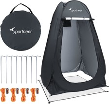 Pop Up Privacy Tent, Sportneer 6.26 Ft Tall Changing Tent Camping Shower Tent - $51.99