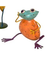 Rustic Sitting Frog Garden Lawn Ornament - $39.17 CAD