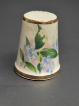 Vintage Royal Grafton Fine Bone China Thimble Springtime Blossom - £9.38 GBP