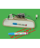 08-2014 mercedes w204 c280 c300 c250 interior upper rear view mirror bei... - $1,506.38 MXN