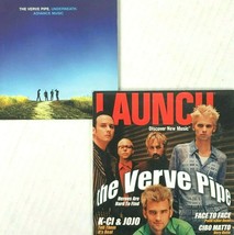 The Verve Pipe 2 CD Bundle Underneath 2001 Promo Advance + Launch CD-Rom 1999 - £12.33 GBP