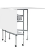 Sew Ready Hobby and Cutting Table 58.75&quot; W x 36.5&quot; D White Arts and Crafts  - $6,242.38 MXN