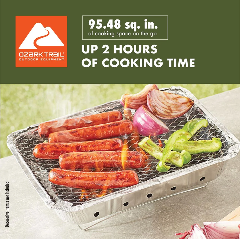 Disposable Instant Charcoal Grill with 540G Charcoal Content Item image 2