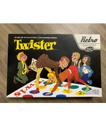 Twister Retro Series Board Game Party Fun Hasbro 1966 Remake Complete - £25.43 GBP