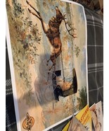 JOHN DEERE ADVERTISING POSTER 1990 Deere &amp; Co. Moline, IL. NOS 25 x 17 - $25.23