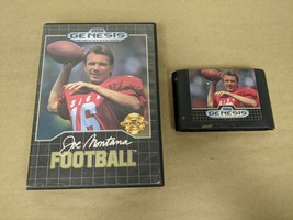 Joe Montana Football Sega Genesis Cartridge and Case - $5.89