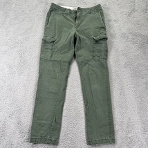 Goodthreads Mens Green Denim Regular Fit Zip Straight Leg Jeans Size 29X32 - $29.69