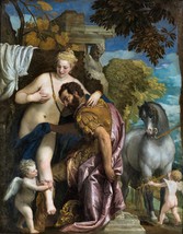 Mars and Venus United by Love by Paolo Vernonese 1570s Old Masters 11x14... - $29.69