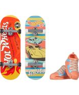 Hot Wheels Skate Retro Fingerboard Shoe Set 4pk 1 - $25.64 CAD