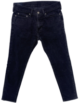 Abercrombie &amp; Fitch Jeans Mens Size 30x29 Super Skinny Fit Stretch Black - $17.81