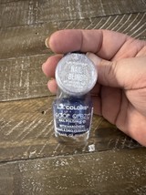 L.A. Colors Color Craze Glitter Nail Polish With Nail Bling Blue Sizzle - $7.80