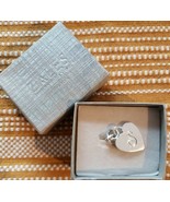 MWS Italy 925~ &quot;S&quot; Engraved ~ Heart Tag Bracelet ~ Oval Link Chain ~ 7.5... - €51,62 EUR