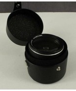 Vintage Photography Camera Lens PANOWIDER SUPERWIDE Made Japan 58-55 &amp; Case - £14.03 GBP