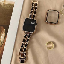 Premium Steel Luxury Strap For Apple Watch Chain Strap for Apple Watch Band - £15.00 GBP