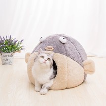 Soft Pet Bed For Cat Cave Products For Pets Perch Camas Para Gatos Sleep Cozy Ho - £72.47 GBP+