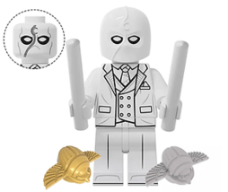 Building Custom Mr. Knight Minifigure Action Figures - $11.10