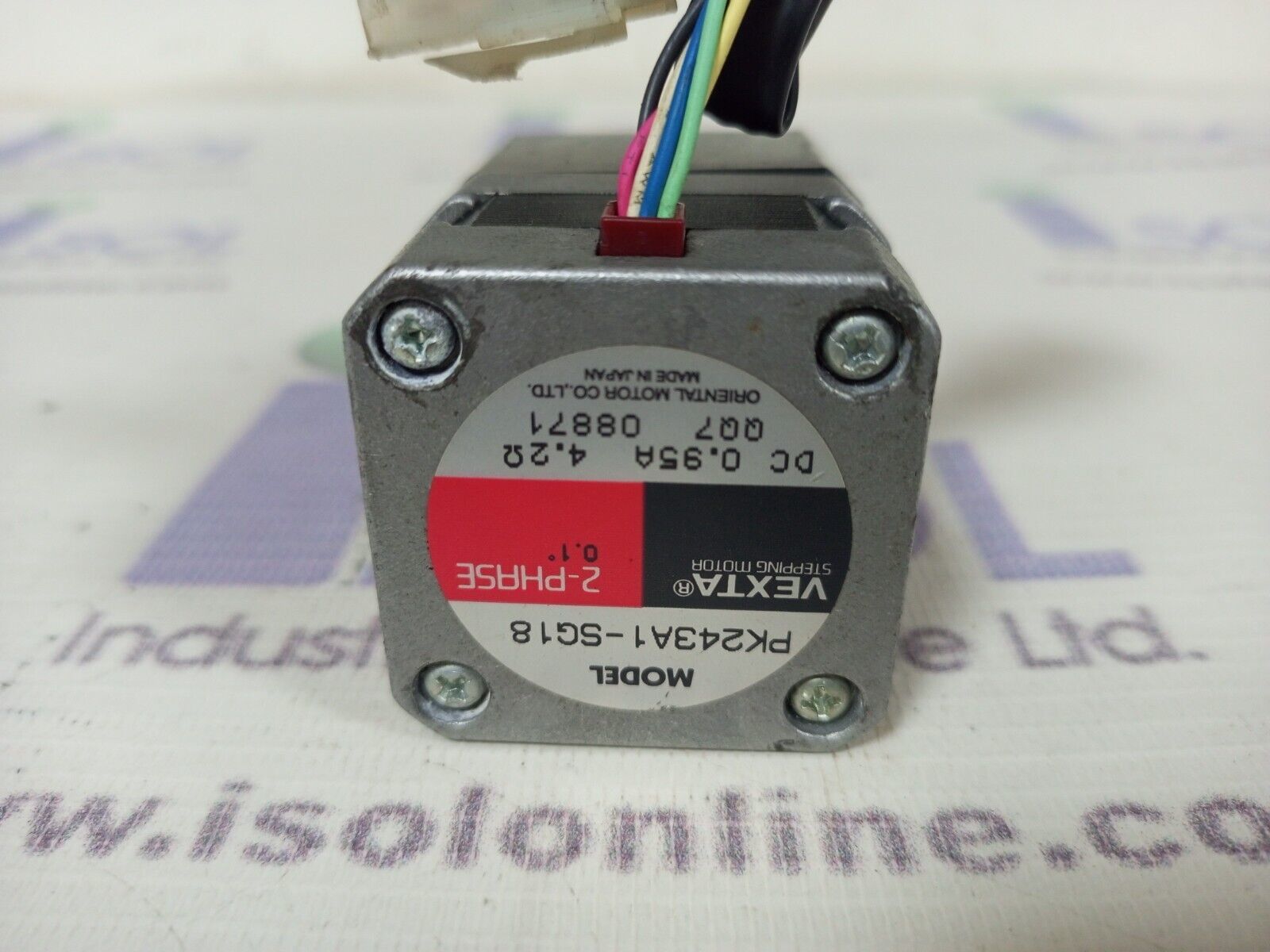 Verta PK243A1-SQ18 2-Phase Stepping Motor Oriental Motor Co. Ltd  - $174.00