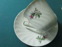 Lynn S Stoneware China Floral Tea Cup Saucer - £31.65 GBP