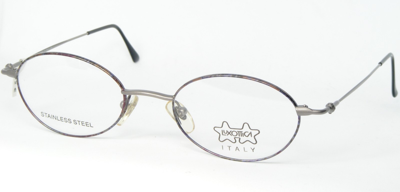 Luxottica LU 1276 0780 Grau Bunt Brille 49-20-135mm Italien - $66.32