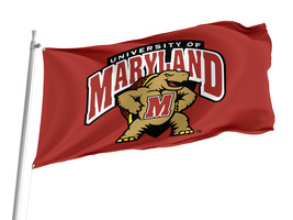 Maryland Terrapins  NCAAF Flag,Size -3x5Ft / 90x150cm, Garden flags - £22.57 GBP