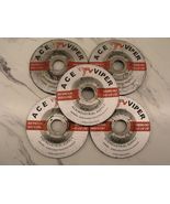 Viper Metal Grinding Wheels.  (ACE)  4-1/2&quot; x 1/4&quot; x 7/8&quot;  5 PACK.  NEW! - $14.64 CAD