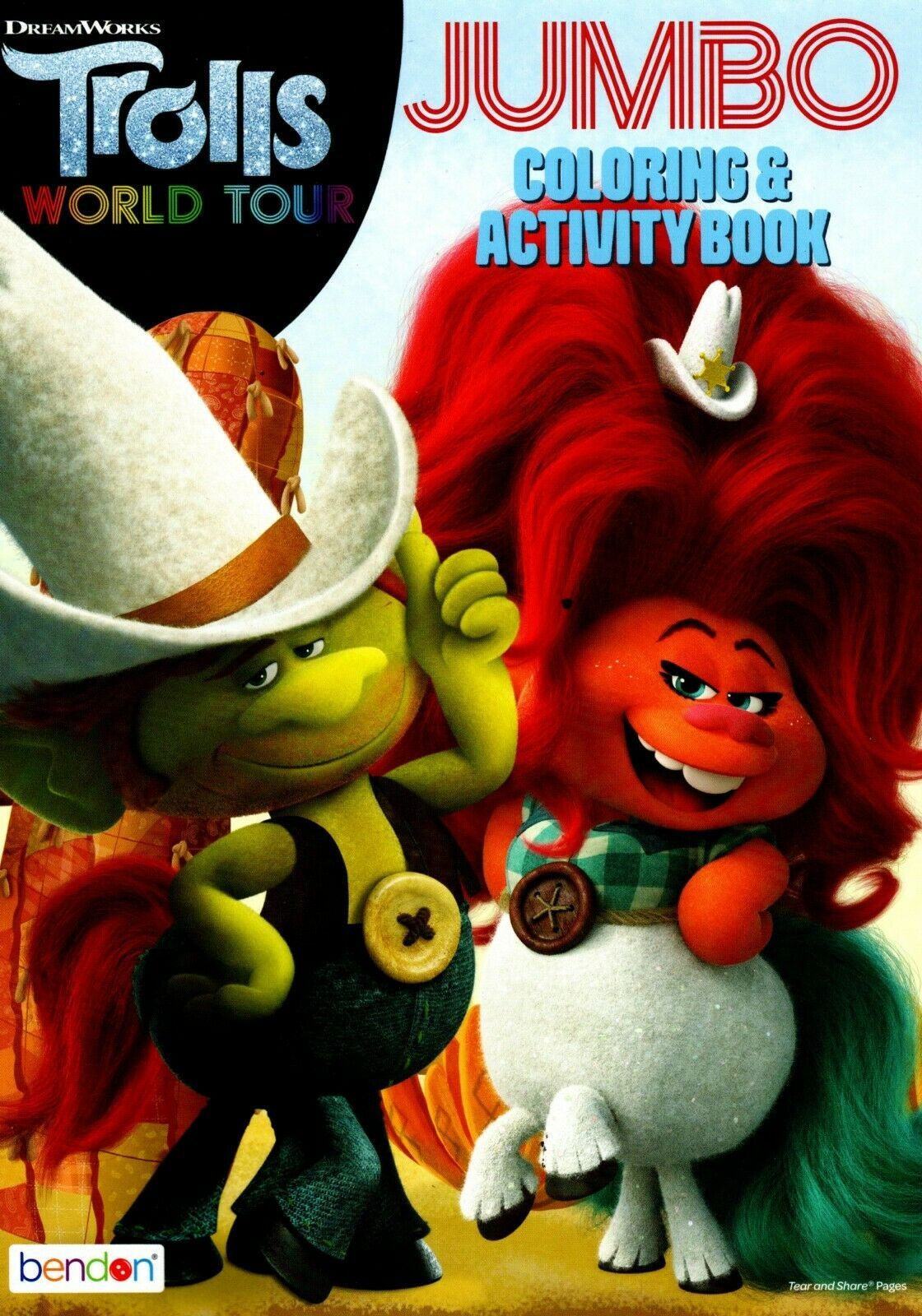 Trolls - Jumbo Coloring & Activity Book - Books & Magazines