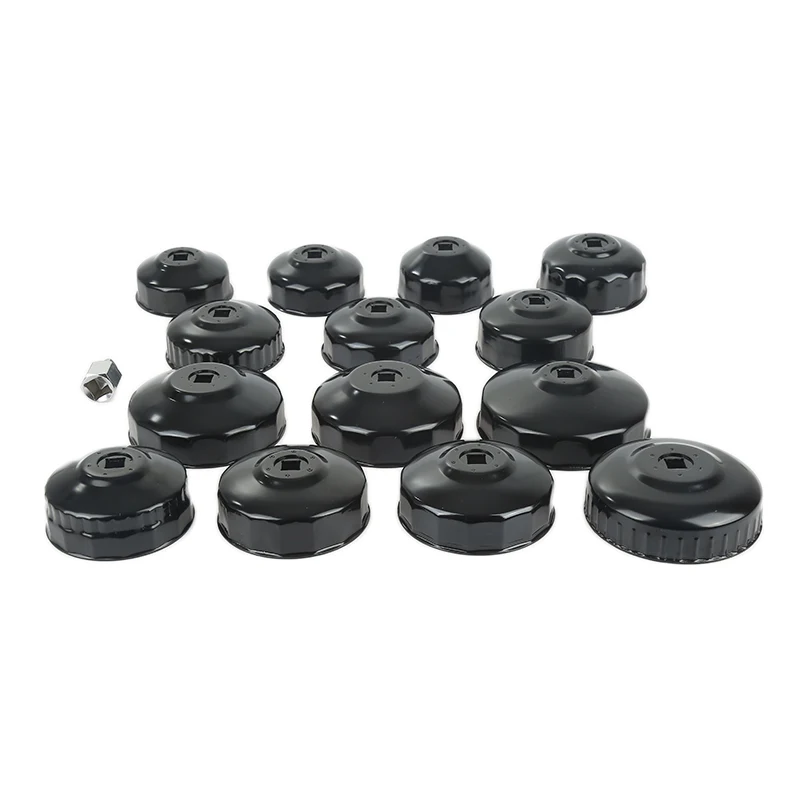 Professional Car Tool Set 15pcs Cup Type Oil Filter Wrench Oil Filter Removal - £77.05 GBP