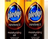 2 Count Pledge 9.7 Oz Revive It Moisturizing Oil Amber &amp; Argan Scent Spray  - £28.30 GBP