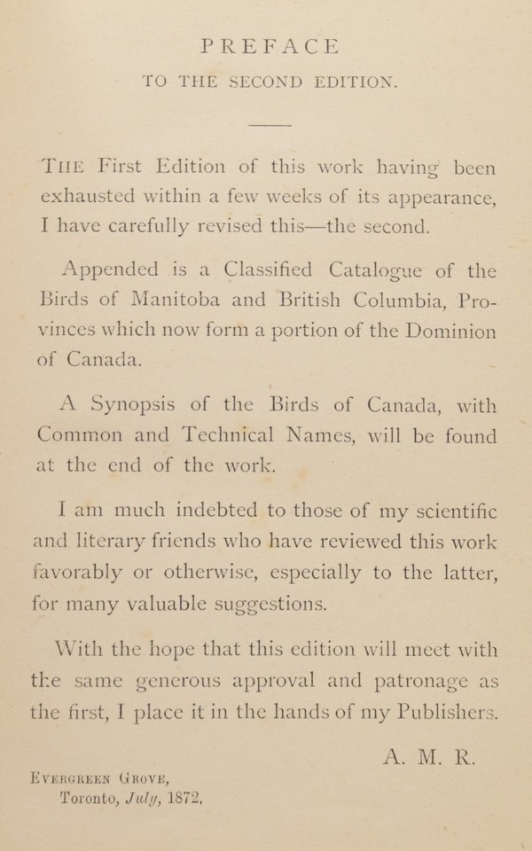 The Birds of Canada Alexander Milton Ross 2nd Edition 1872 Item image 9