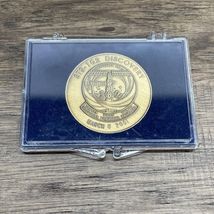 Vintage NASA STS-102 Discovery Space Shuttle Coin Medallion KG JD - $9.89