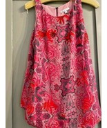 New (Never-Worn) Pink Paisley Cabi Blouse, Size M - $799.65 MXN