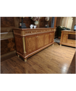 Luxurious Classic Wooden Floor Cabinet with Gold Accents - $4,424.53 CAD