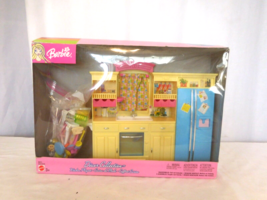 Mattel Barbie Kitchen Set Decor Collection Mattel New Rate Color Yellow ... - $84.15