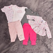 Carter&#39;s 6 Piece Baby Girl NB Bundle - $13.25